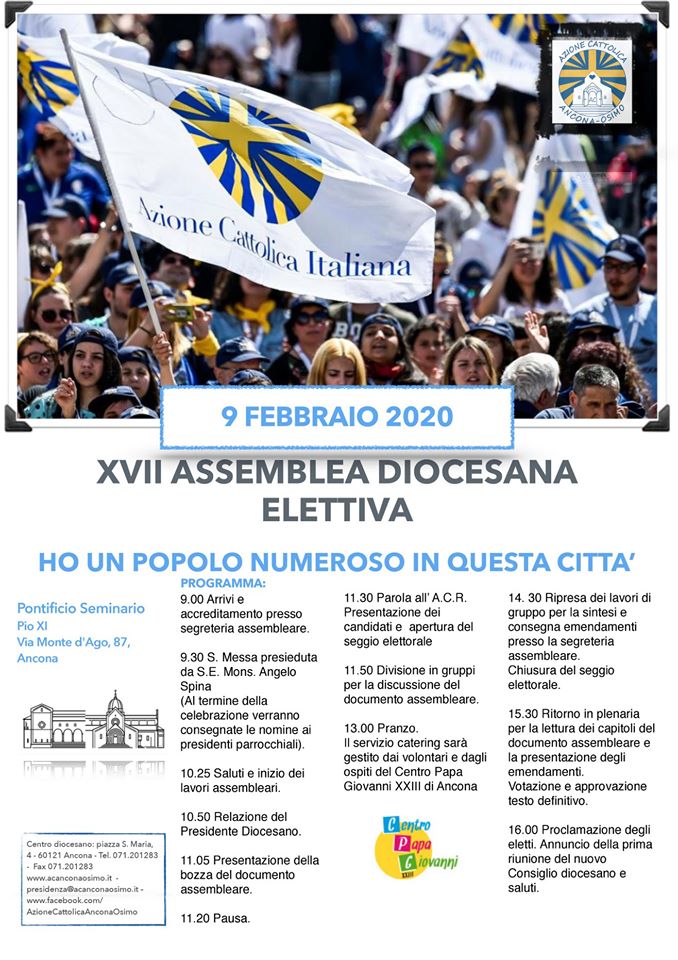 XVII Assemblea Diocesana Elettiva 2020