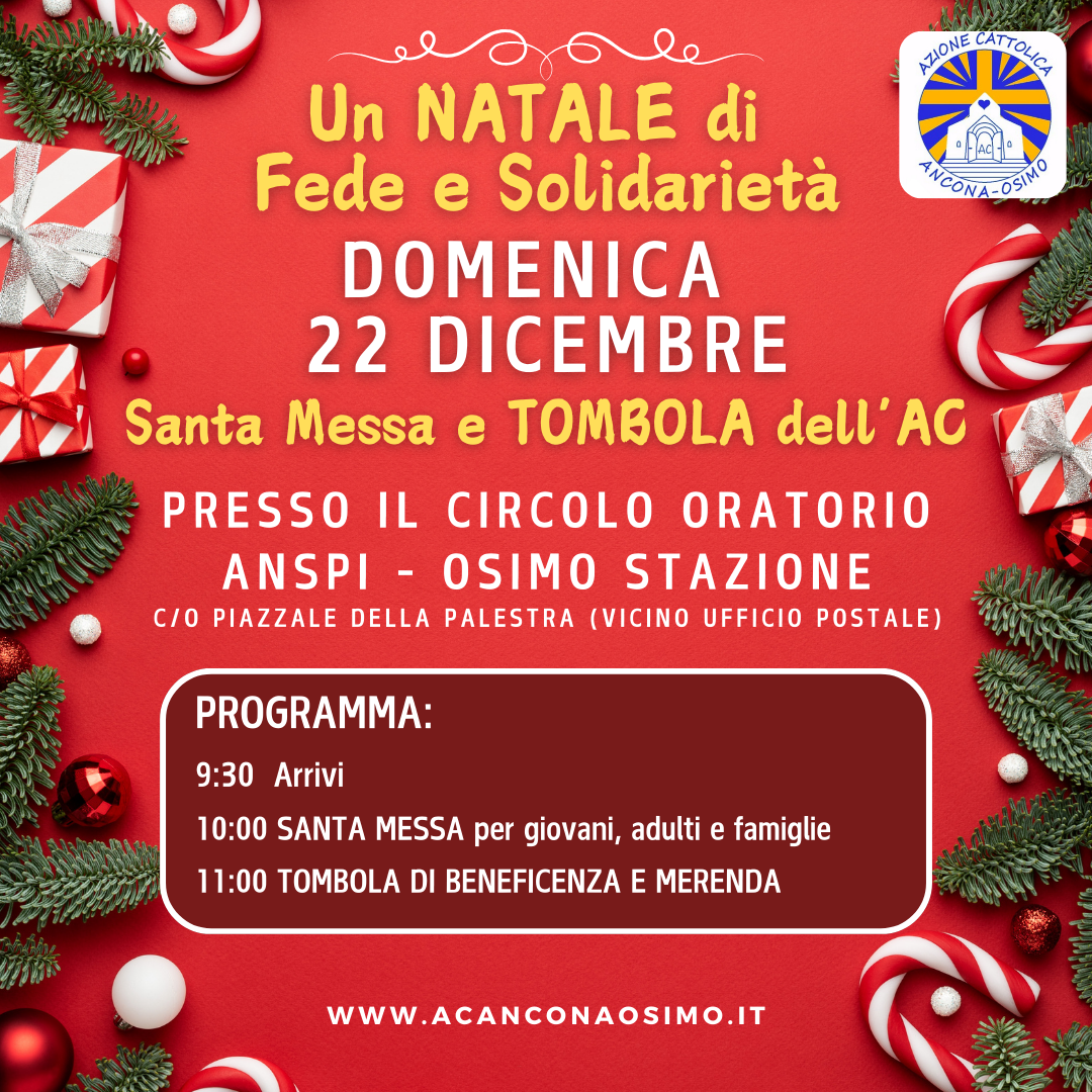 Un NATALE di Fede e Solidarietà