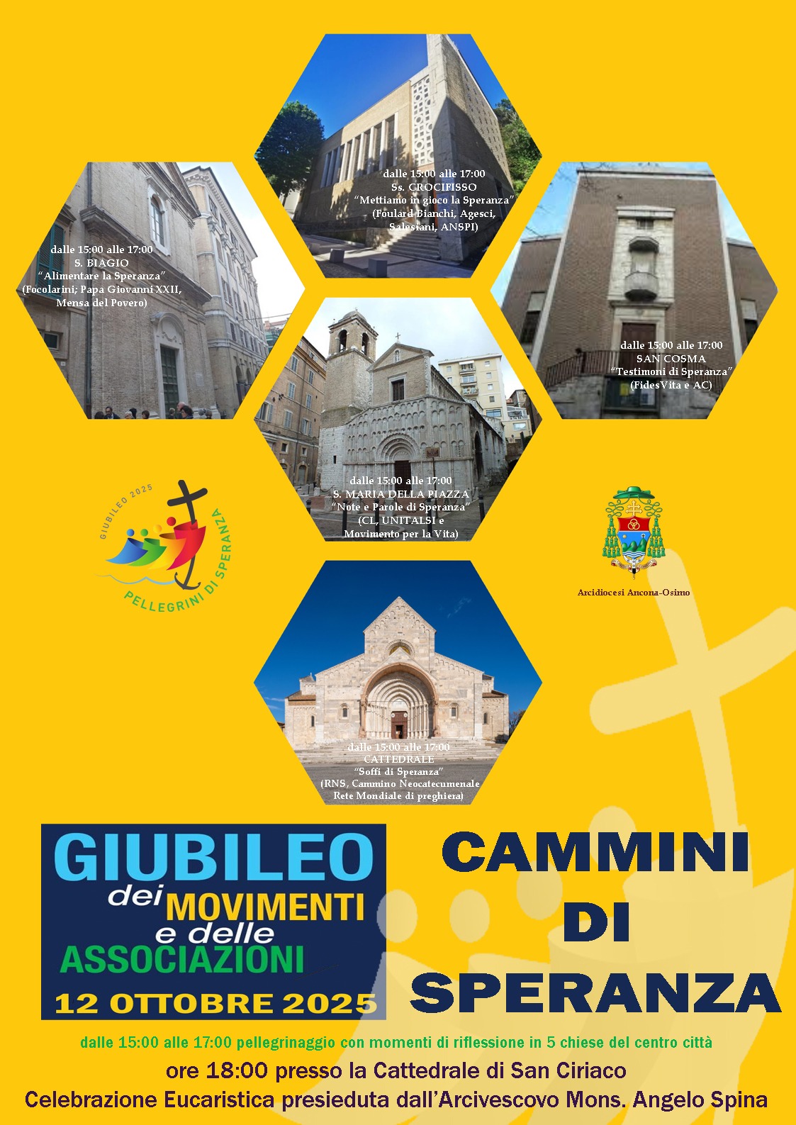 GIUBILEO dei MOVIMENTI e delle ASSOCIAZIONI – 12 OTTOBRE 2025