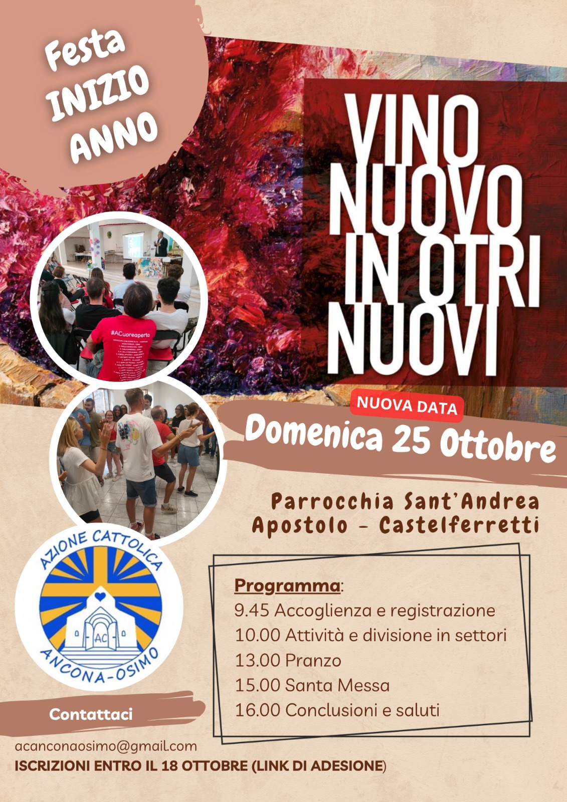 FESTA INIZIO ANNO “Vino nuovo in otri nuovi”
